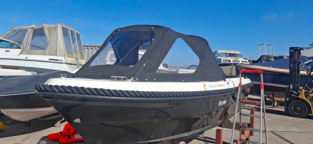 Topcraft Grande 484 tohatsu 15 pk 4 takt Buiskap zonnedek, Watersport en Boten, Ophalen, 10 tot 30 pk, Gebruikt, 3 tot 6 meter