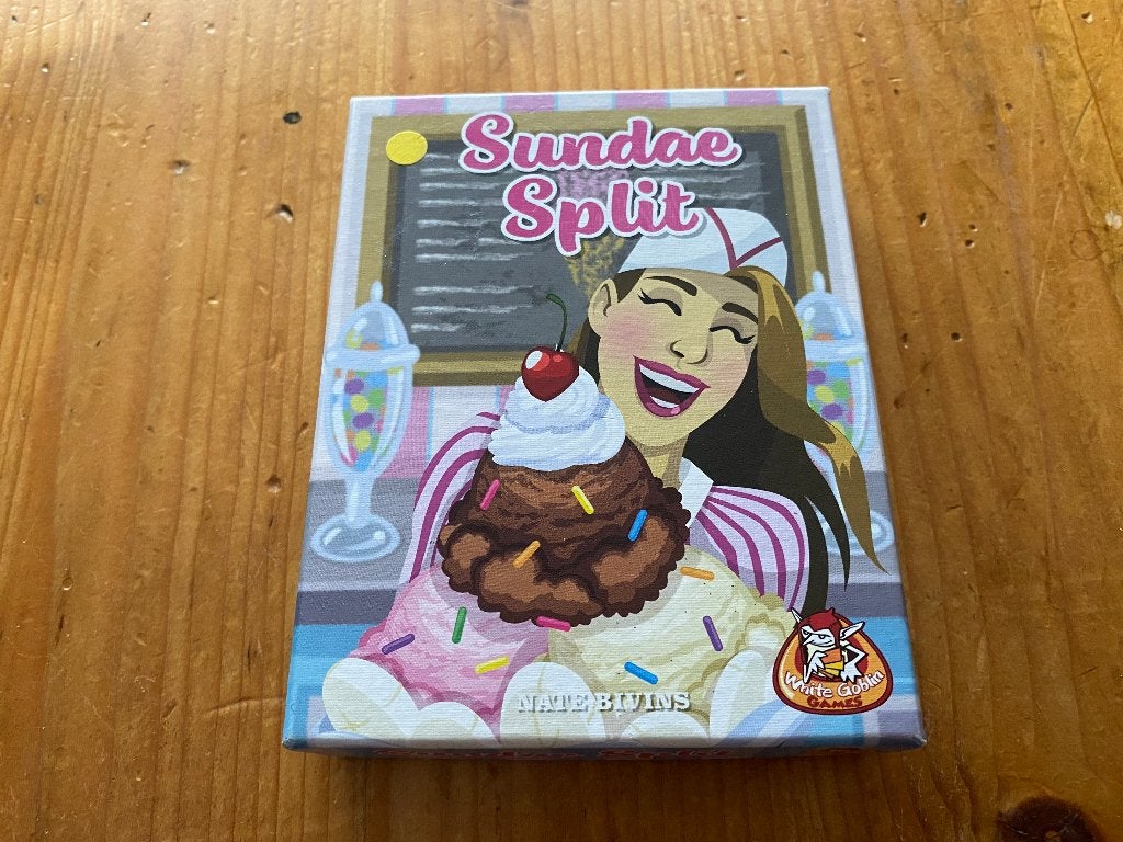 Sundae Split kaartspel, Ophalen, Gebruikt, White Goblin Games
