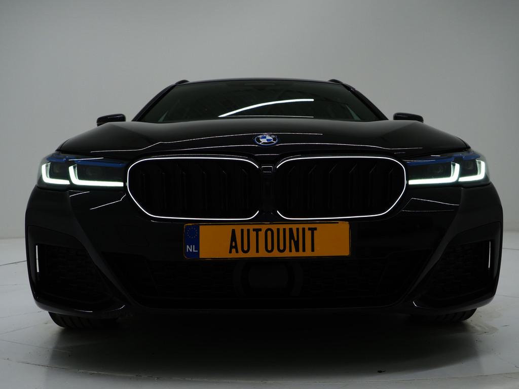 BMW 5 Serie Touring 530e M Sport Shadow Line | Panoramadak |, 1998 cc, Achterwielaandrijving, Gebruikt, Zwart