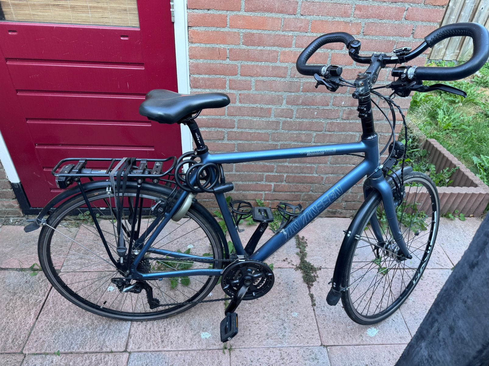 Herenfiets Jan Janssen venture lightweight, 28 inch, Gebruikt, Meer dan 20 versnellingen, 53 tot 57 cm