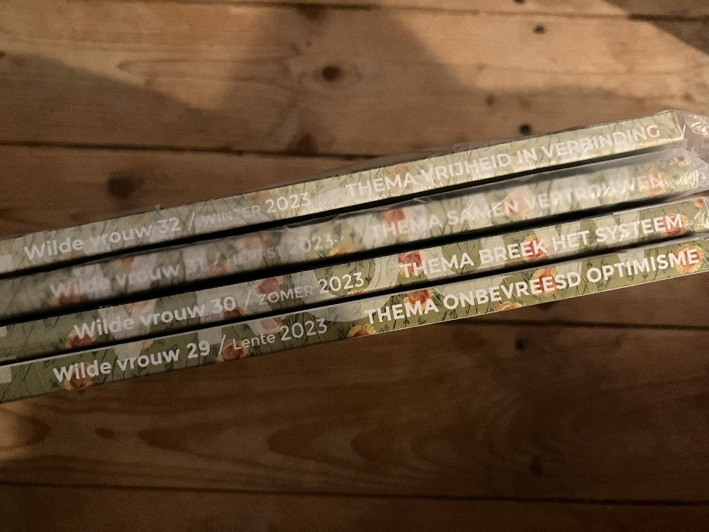 Wilde Vrouw edities 2022 en 2023, Ophalen of Verzenden, Zo goed als nieuw, Damesbladen