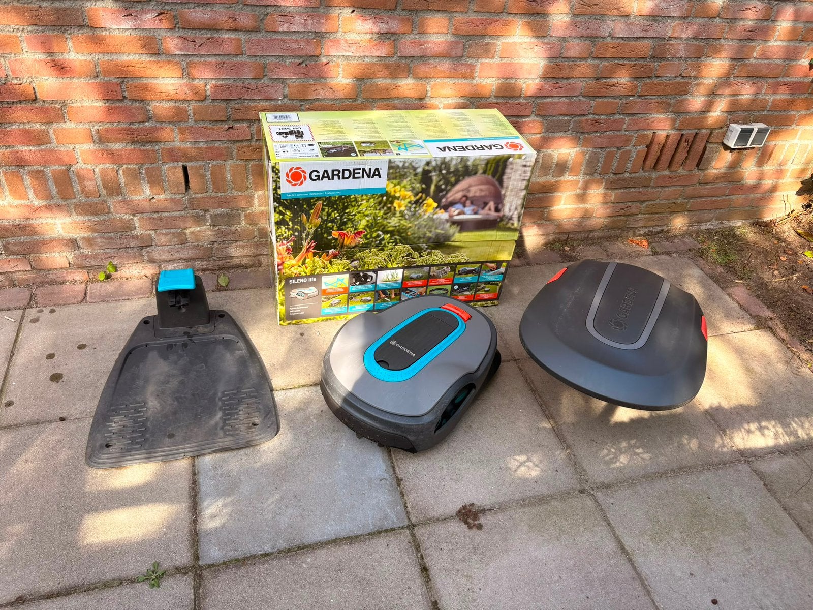Gardena Robotmaaier 1000m2, Tuin en Terras, Ophalen of Verzenden, Gebruikt, Minder dan 20 cm