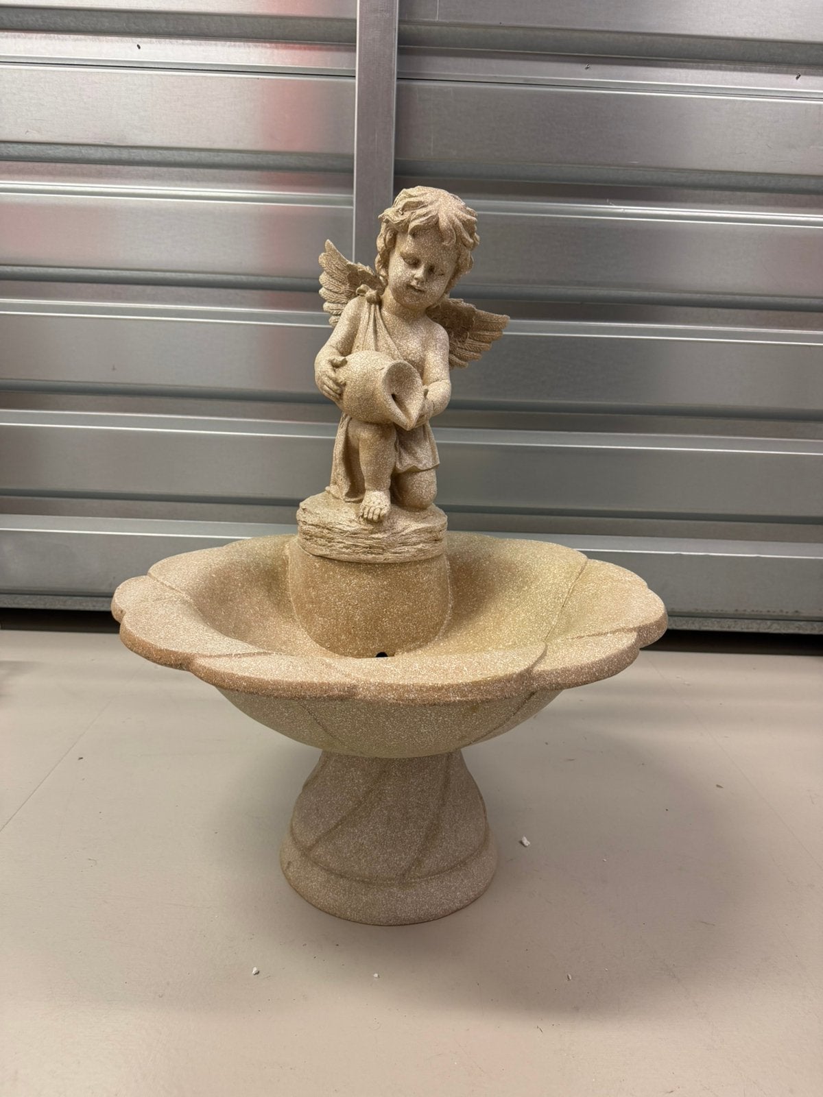 Nieuwe Gilde Tuinfontein "Angel Boy" (Fiberglass), Ophalen of Verzenden, Nieuw, Fontein