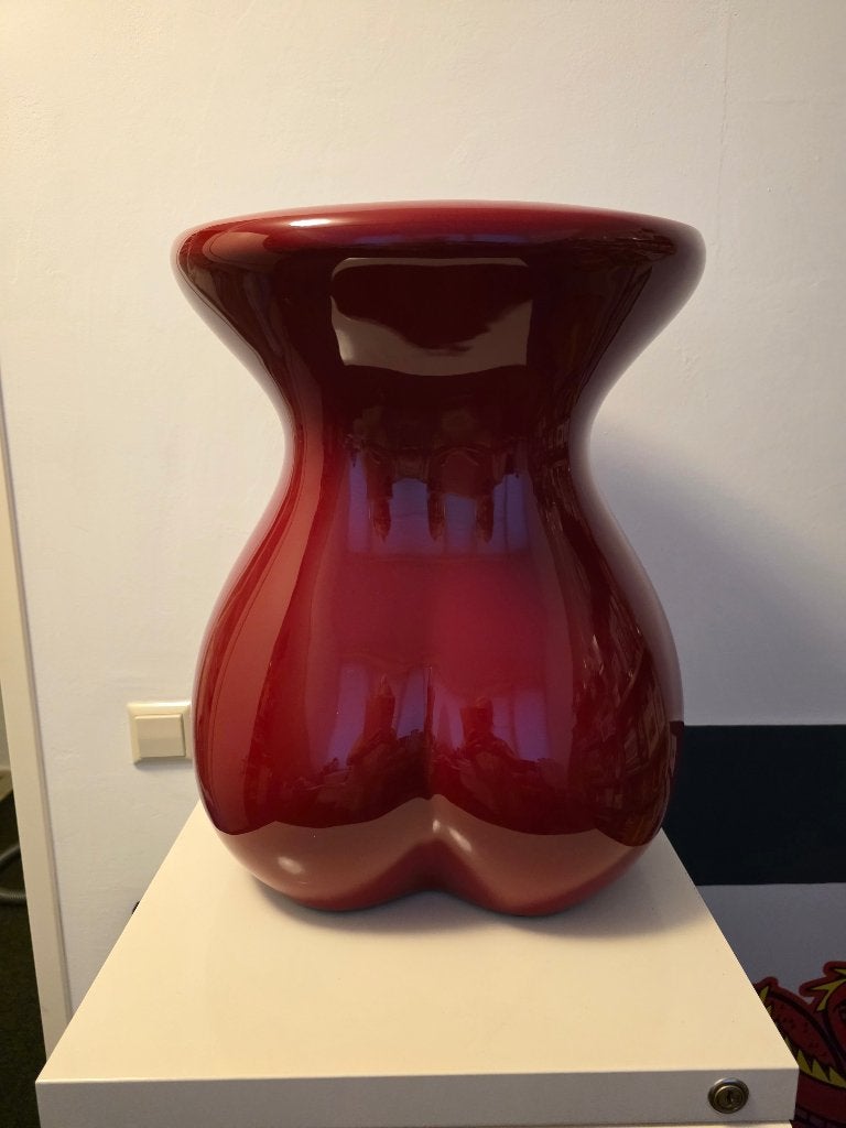 POLSPOTTEN Body Burgundy Red, Huis en Inrichting, Woonaccessoires | Vazen, Ophalen, Nieuw, Rood, Kunststof