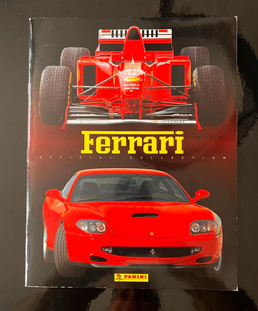 Panini Ferarri 1997 compleet album, Ophalen of Verzenden, Zo goed als nieuw, Sport