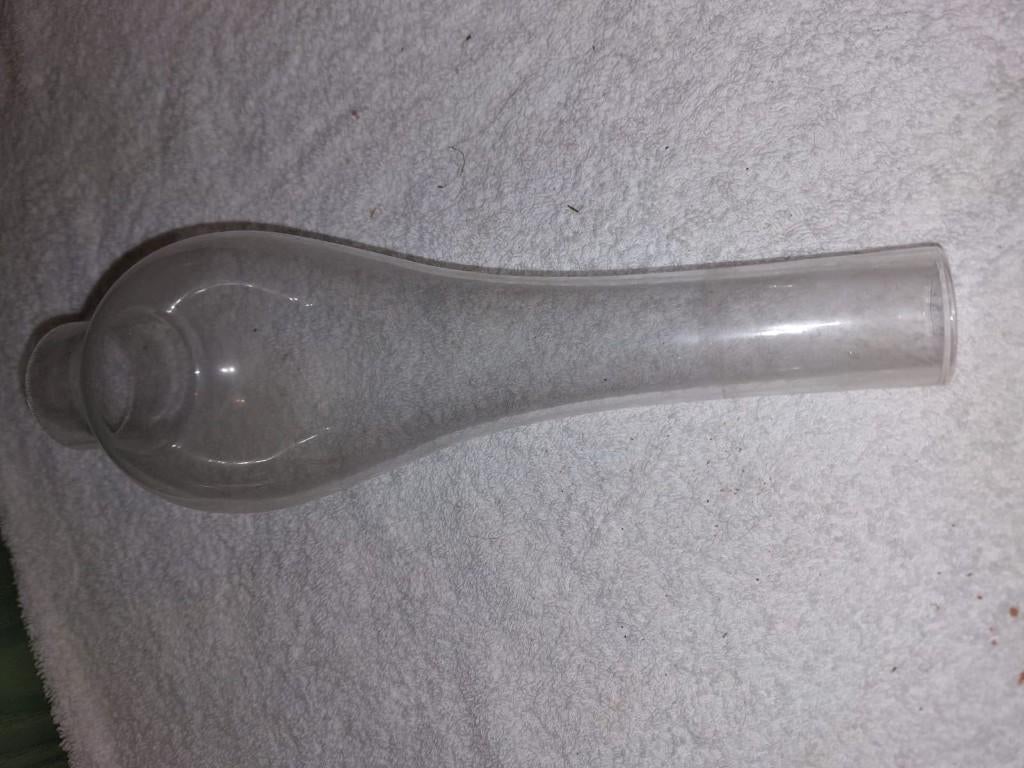 oud rookglas van een olielamp, begin 1900, Ophalen of Verzenden