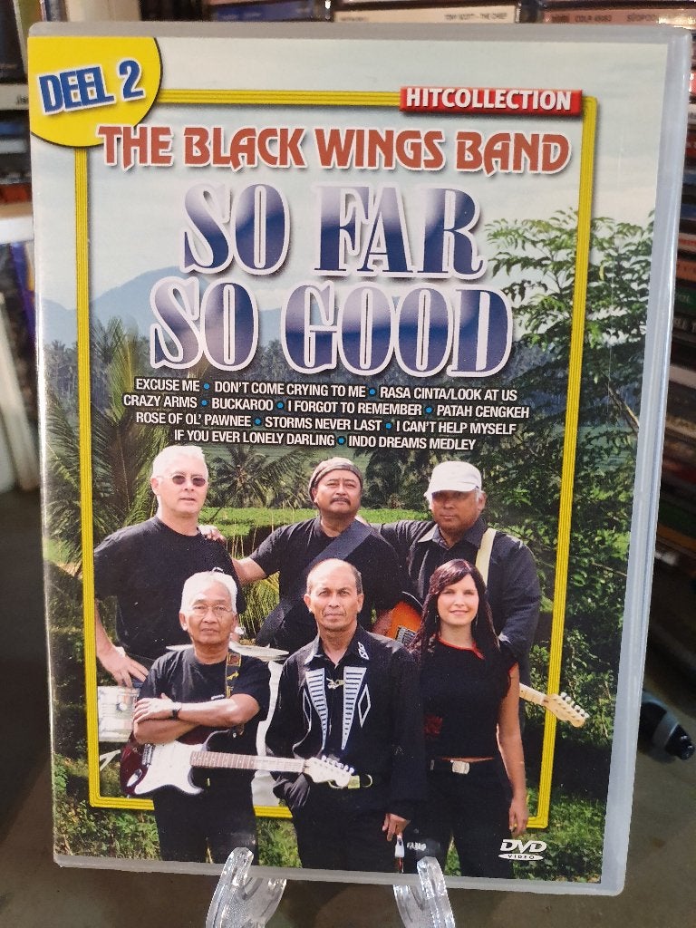 DVD The Black Wings Band so far so good deel 2, Alle leeftijden, Ophalen, Zo goed als nieuw