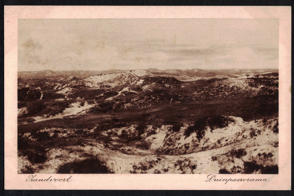 Zandvoort, Duinpanorama., Ophalen of Verzenden, 1920 tot 1940, Ongelopen, Noord-Holland