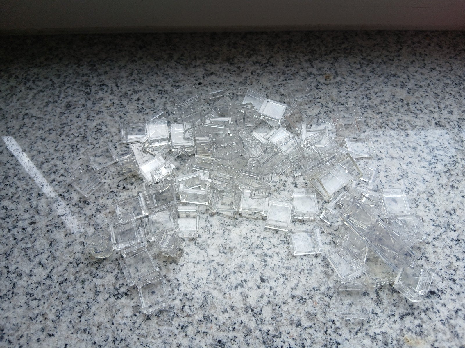 Transparante LEGO blokjes - Diverse formaten, Gebruikt, Lego, Ophalen of Verzenden, Losse stenen