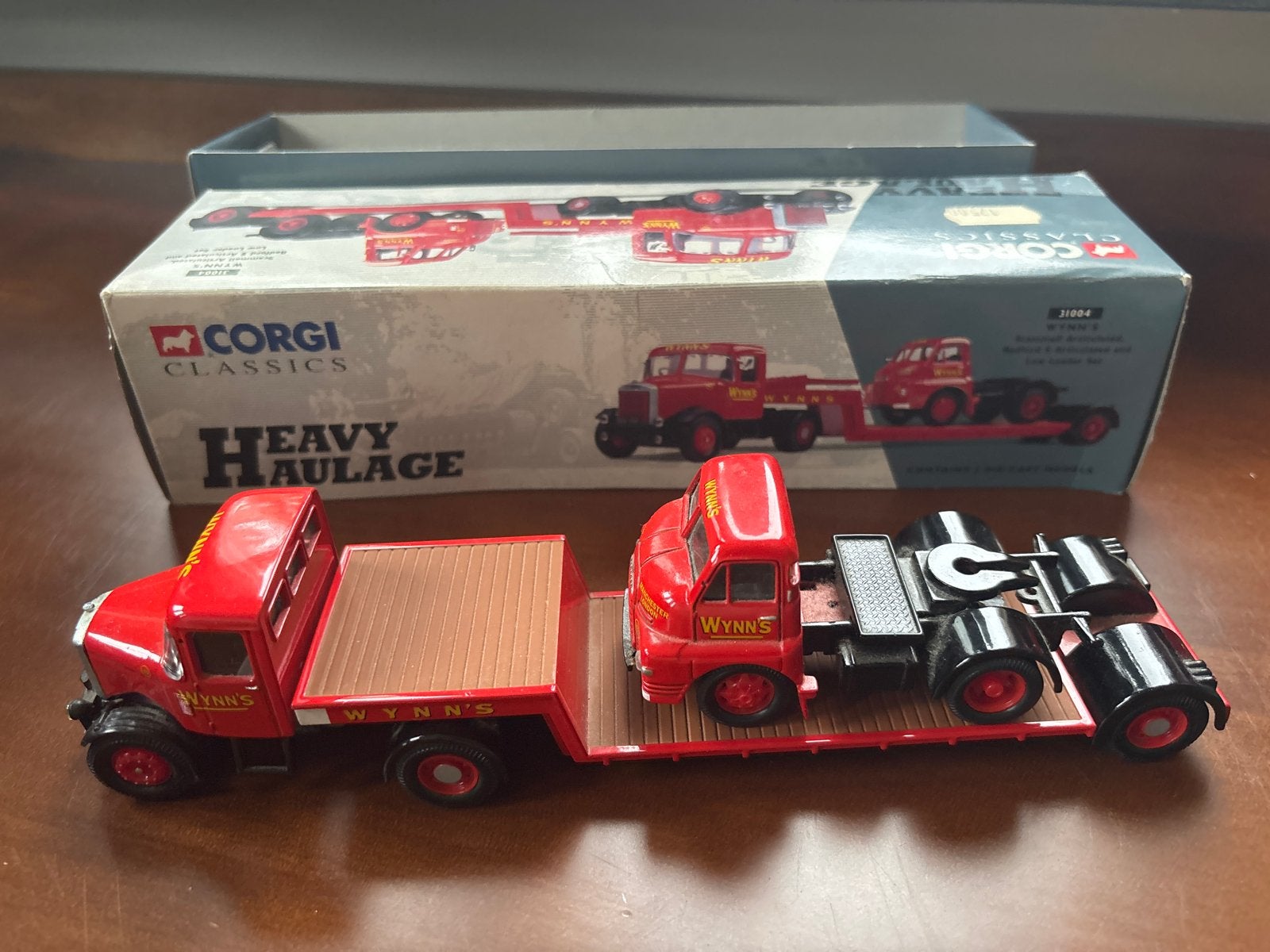 Corgi Classics Heavy Haulage Wynns vrachtwagenmodel, 1:32 tot 1:50, Zo goed als nieuw, Truck, Ophalen
