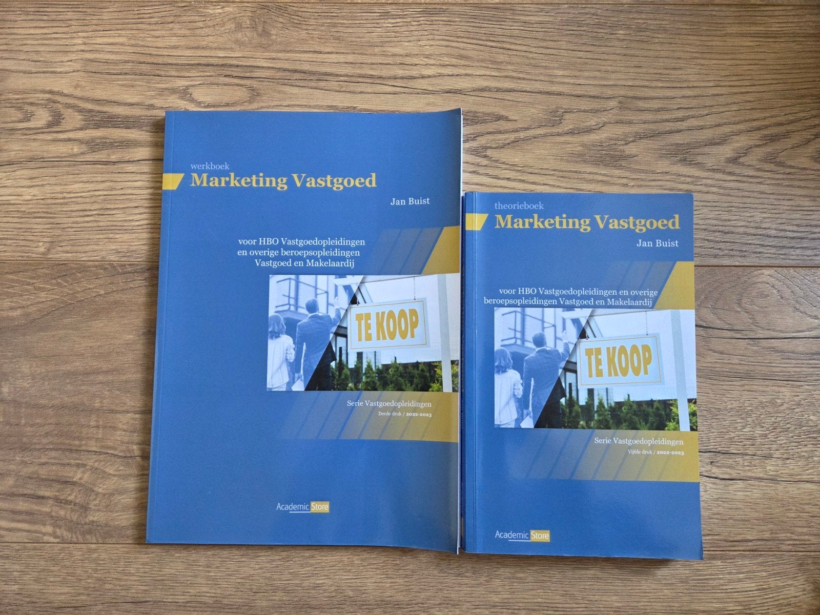 Marketing Vastgoed-Theorieboek en werkboek editie 2022/2023, Ophalen of Verzenden, Zo goed als nieuw, Jan Buist, Nederlands