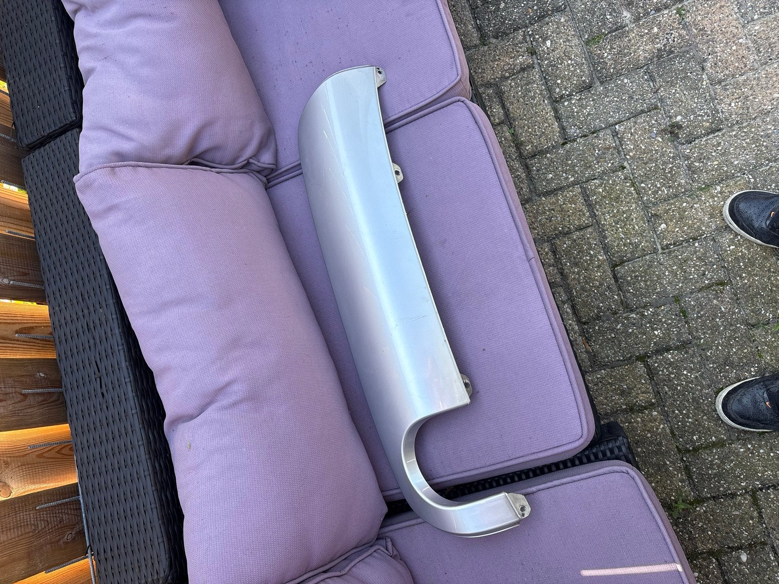 Diffuser Audi TT 8N - Achterbumper onderlip, Auto-onderdelen, Ophalen, Gebruikt, Audi, Achter