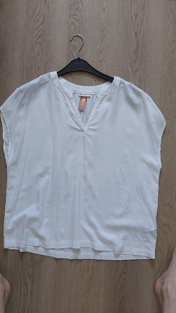 STREET ONE witte blouse NIEUW mt 42, Wit, Nieuw, Ophalen of Verzenden, Maat 42/44 (L)