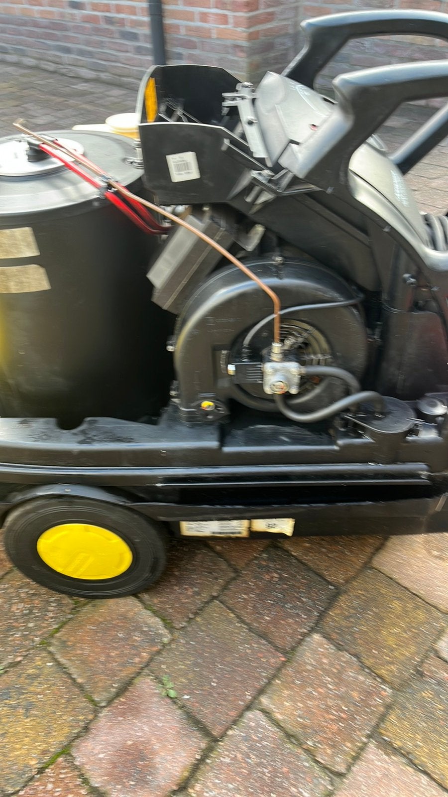 Mooie gereviseerde Karcher warmwater reiniger, Ophalen of Verzenden, Zo goed als nieuw, Elektrisch