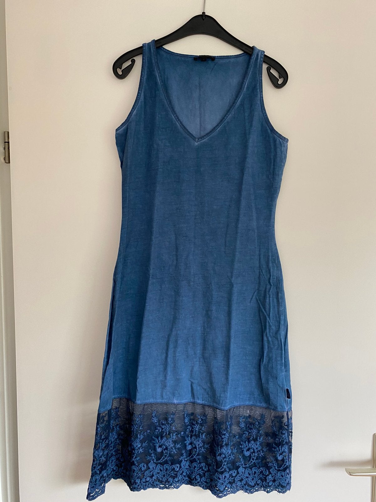 Didi Slipdress mt. S, jeans blauw, Kleding | Dames, Blauw, Ophalen of Verzenden, Zo goed als nieuw, Knielengte