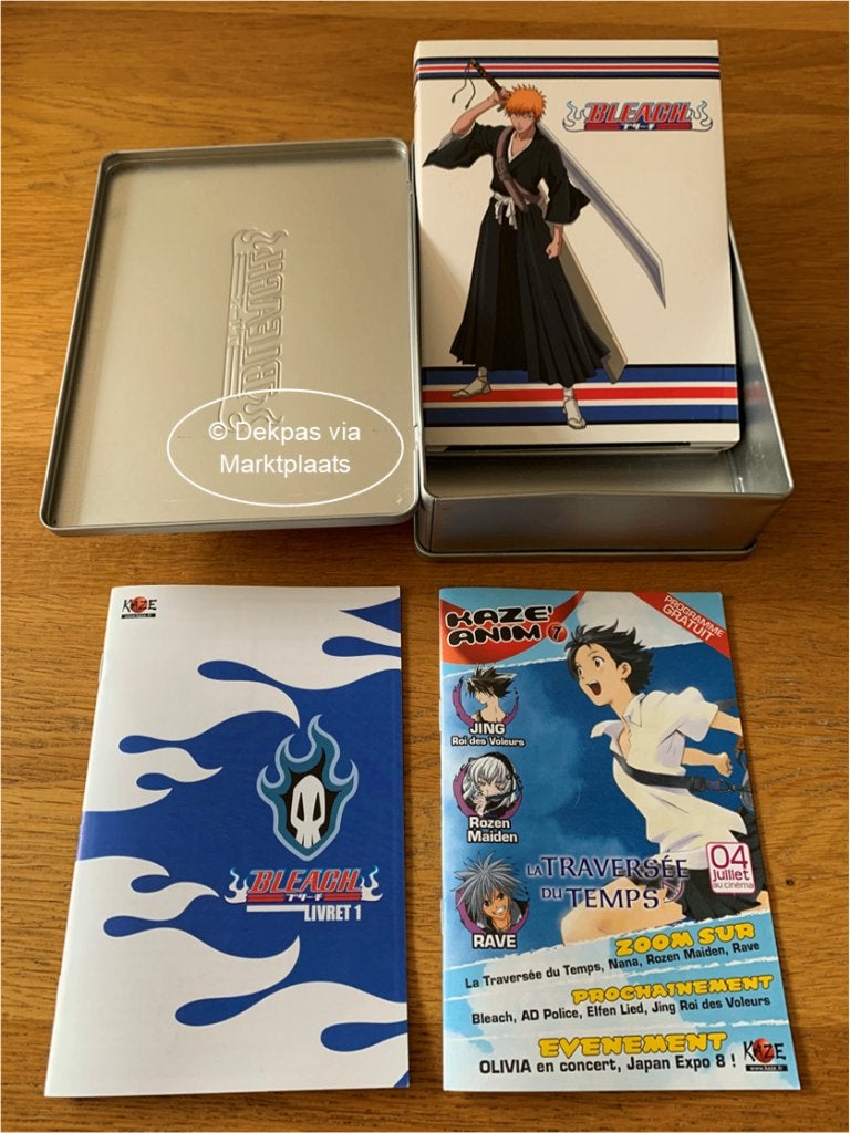 Dvd's Bleach - Box 1 - Tin Box Limited Edition, Gebruikt, Anime (Japans), Nederlands, Ophalen of Verzenden