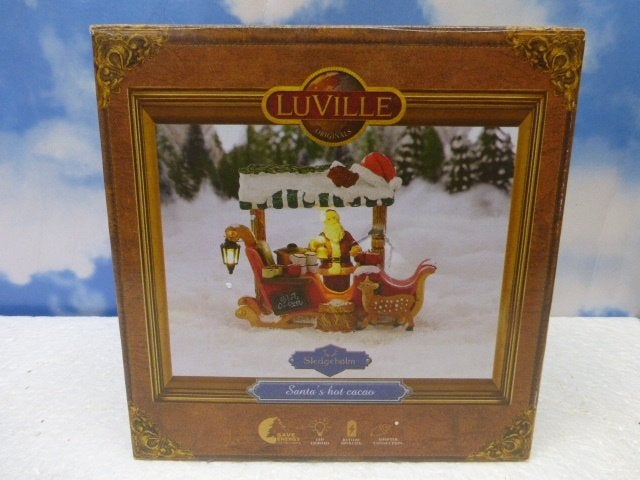 luville Santa's hot cacao kerstdorp kraam kersthuisjes kerst, Ophalen of Verzenden