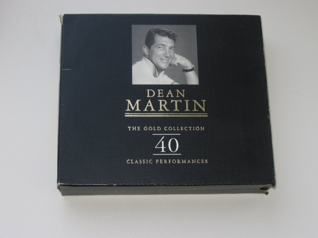 CD : DEAN MARTIN CD BOX - 2CD - 40 SONGS, Verzenden, Zo goed als nieuw, Pop, Boxset