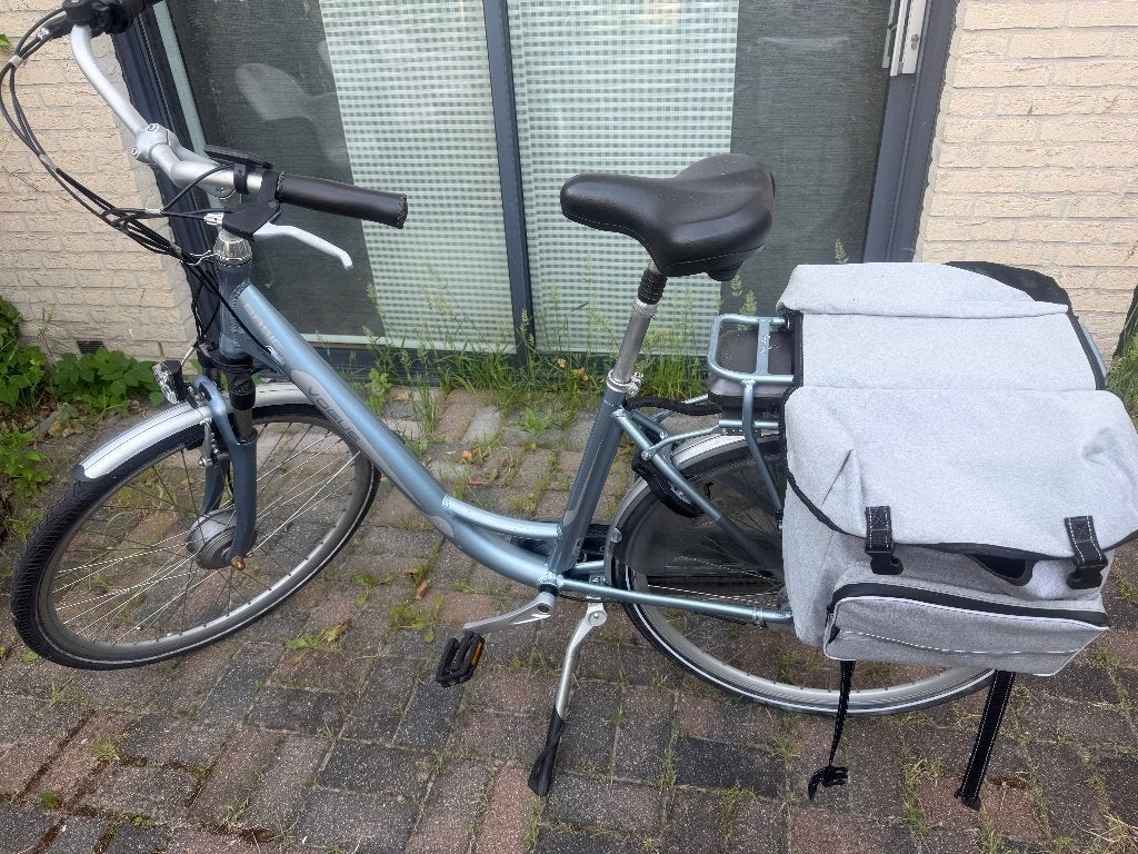 Vogue Basic N3 Elektrische Damesfiets 468Wh, Fietsen en Brommers, Fietsen | Dames | Damesfietsen, Gebruikt, Velgrem, 47 tot 50 cm