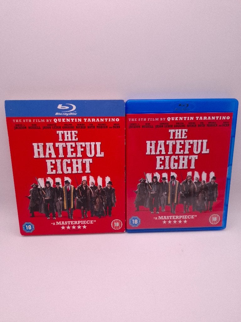 The Hateful Eight Blu-ray + slipcover, Vanaf 18 jaar, Film, Engels, Ophalen of Verzenden