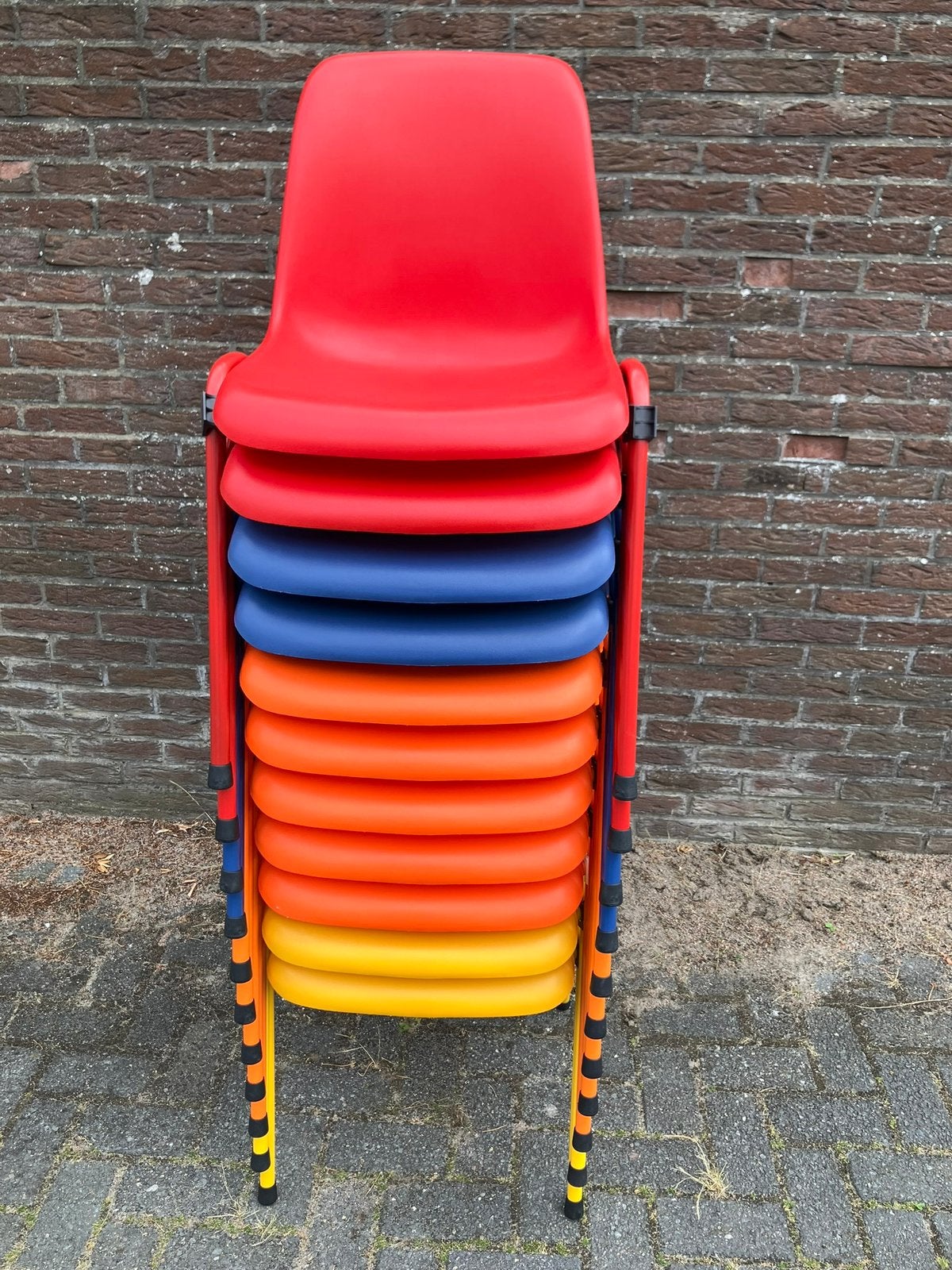 AA-kwaliteit stapelstoelen kuipstoelen kantinestoelen nieuw, Huis en Inrichting, Ophalen, Nieuw, Metaal, Vijf, Zes of meer stoelen