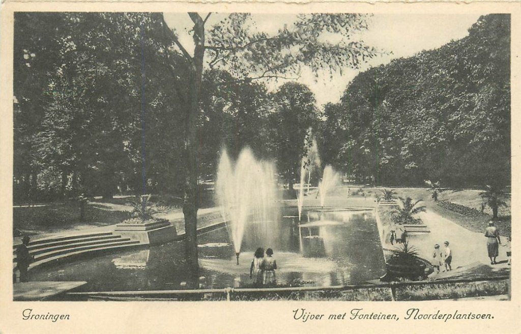 379-240-031 Groningen Noorderplantsoen, Verzenden, Voor 1920, Groningen