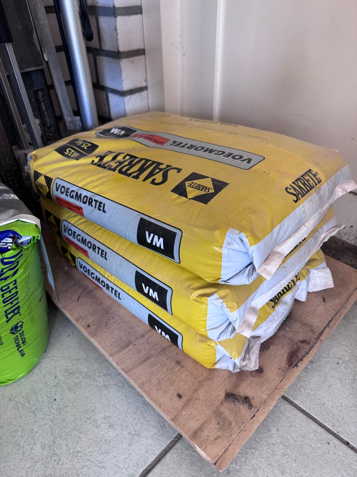 Sakrete Voegmortel Antraciet 3 x 25kg - Nieuw, Doe-het-zelf en Verbouw, Ophalen, Nieuw