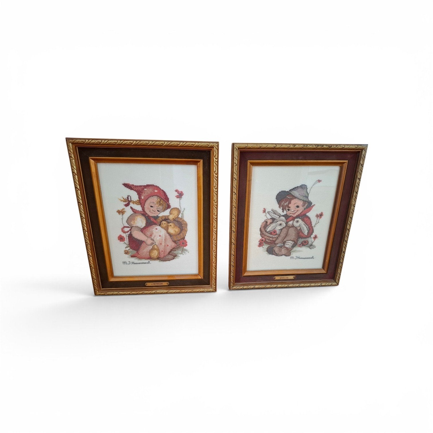 2x afbeelding Hummel ingelijst, Ophalen, Zo goed als nieuw, 30 cm, 36 cm