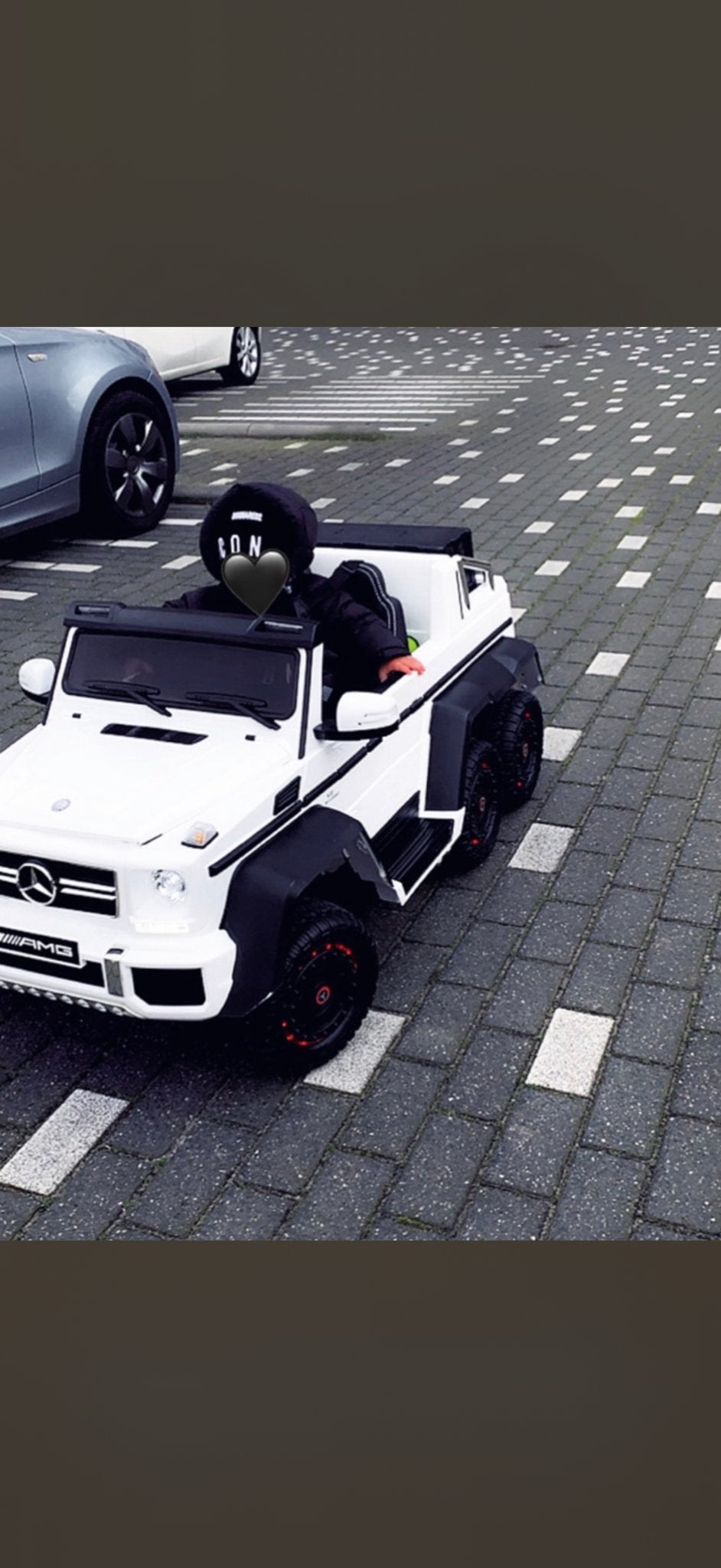 Mercedes-Benz G-Klasse AMG 6x6 Elektrische Kinderauto, Gebruikt