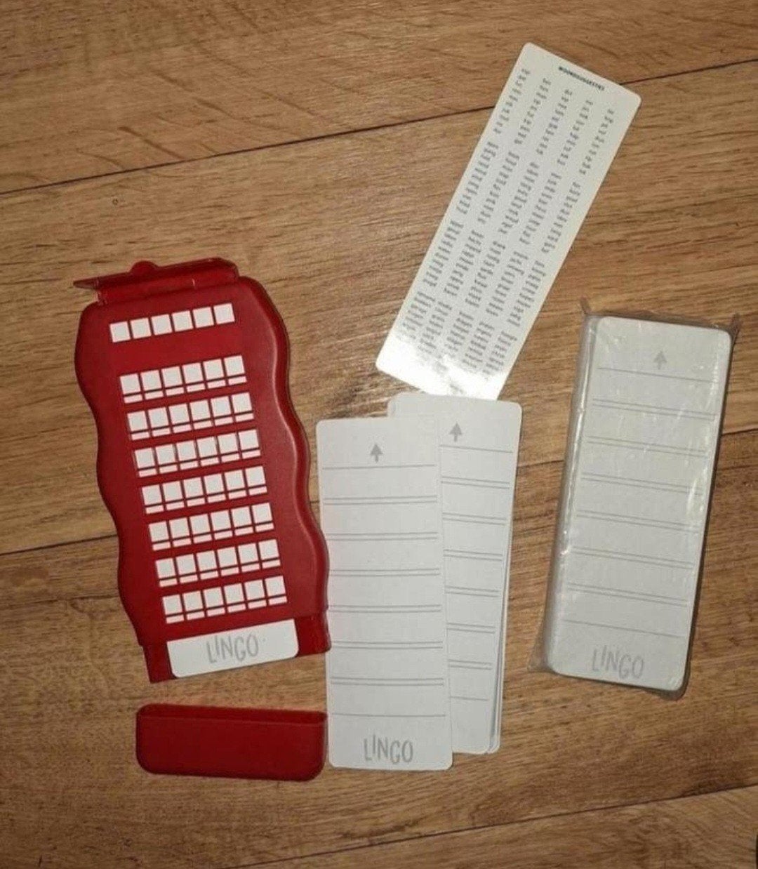 Lingo Spel - Leuk en Leerzaam Woordspel, Ophalen of Verzenden, Zo goed als nieuw, Lingo