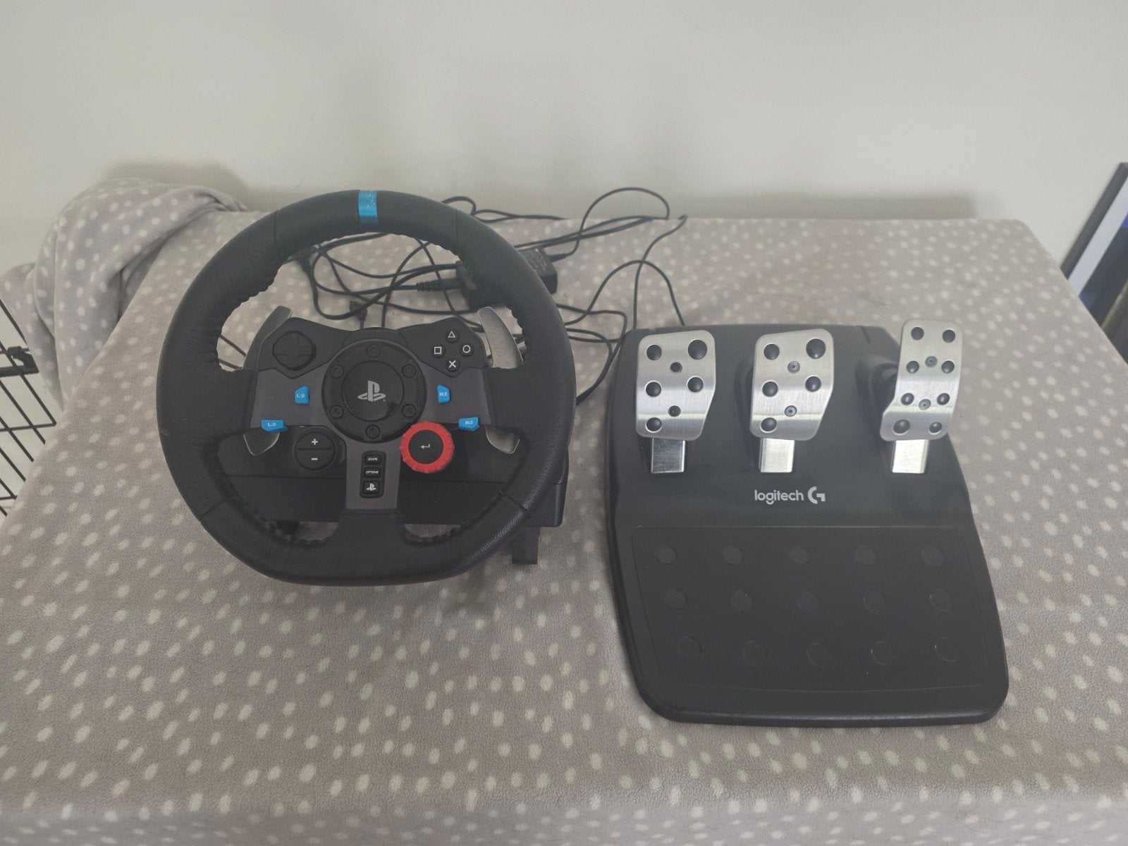 Logitech G29, Ophalen, Zo goed als nieuw, Stuur of Pedalen, PlayStation 4