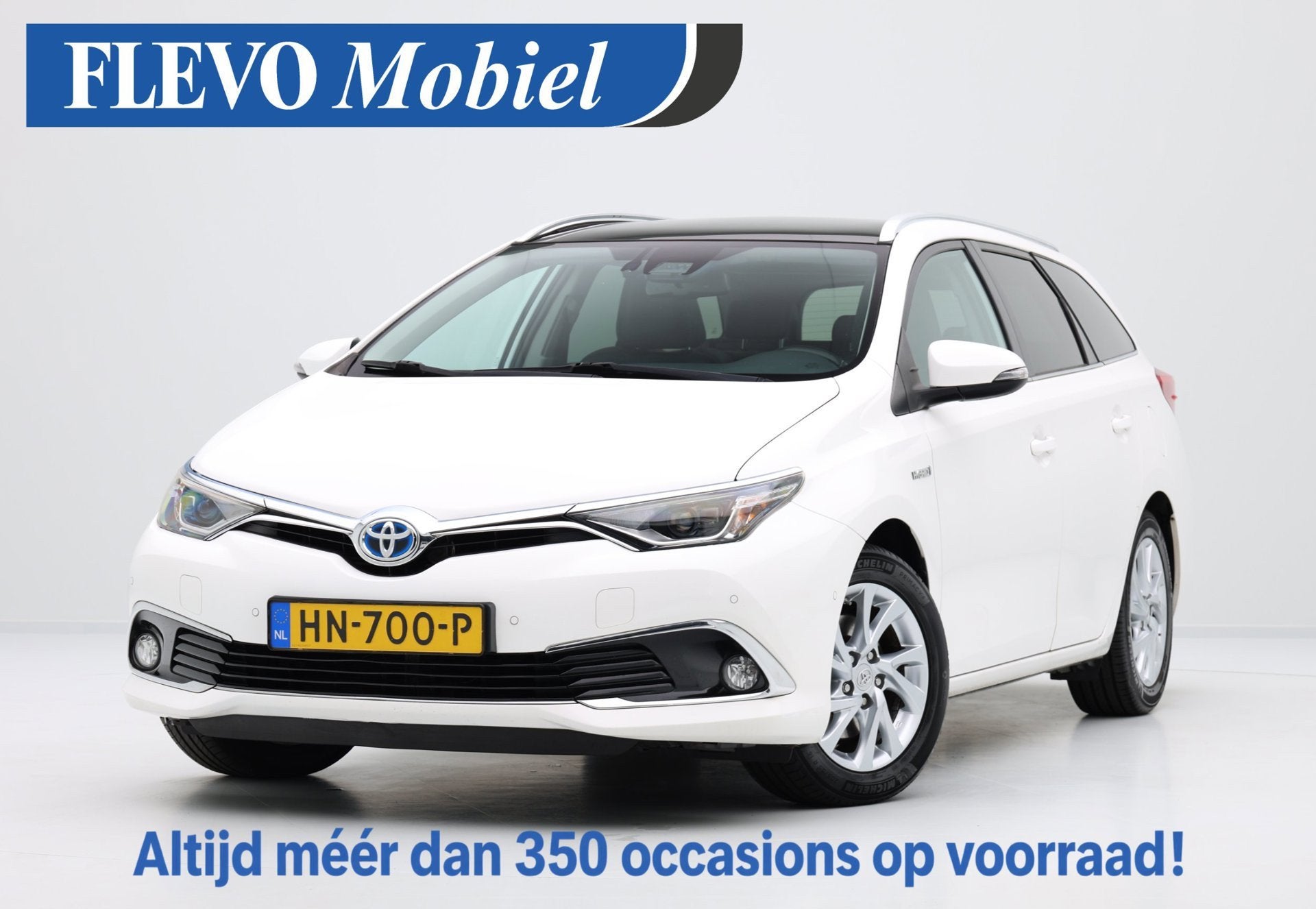 Toyota Auris Touring Sports 1.8 Hybrid Lease pro -Facelift-, Dealer onderhouden, 28 km/l, Gebruikt, Euro 6