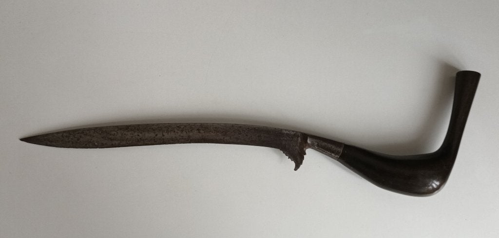 Antieke Rencong Indonesie Atjeh Aceh Keris Kris, Hout, Gesneden, Overige typen, Ophalen of Verzenden