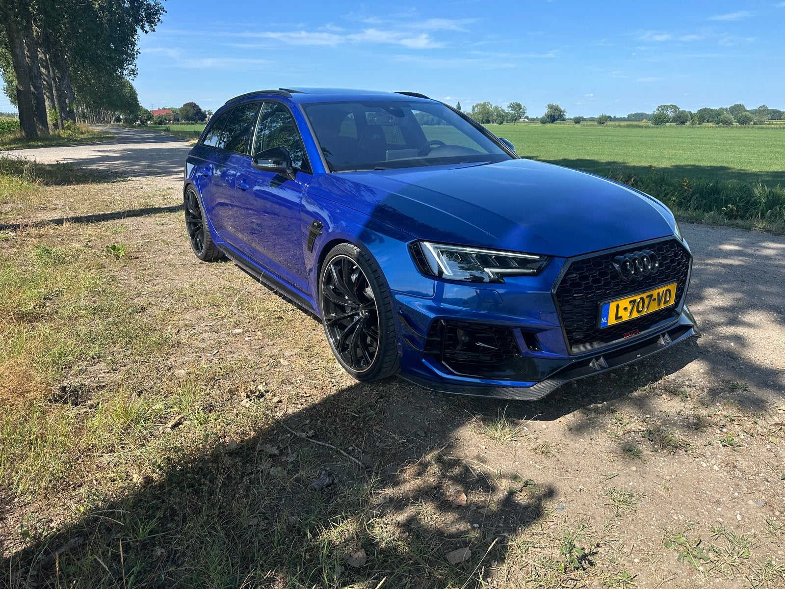 Audi A4 RS4-R 2018 Blauw, Auto's, Blauw, A4, 11 km/l, Stationwagon