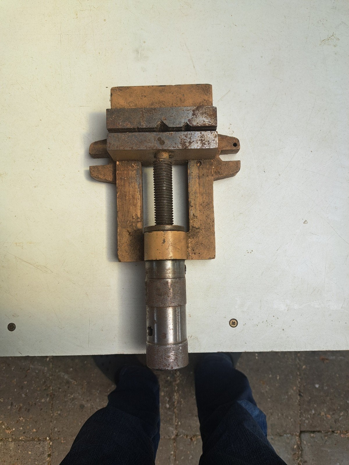 Boorklem machine klem, Ophalen of Verzenden