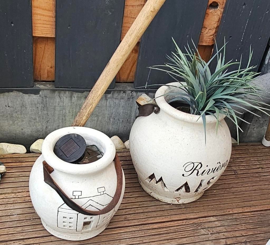 2 Riviera Maison vazen, Huis en Inrichting, Woonaccessoires | Vazen, Ophalen of Verzenden