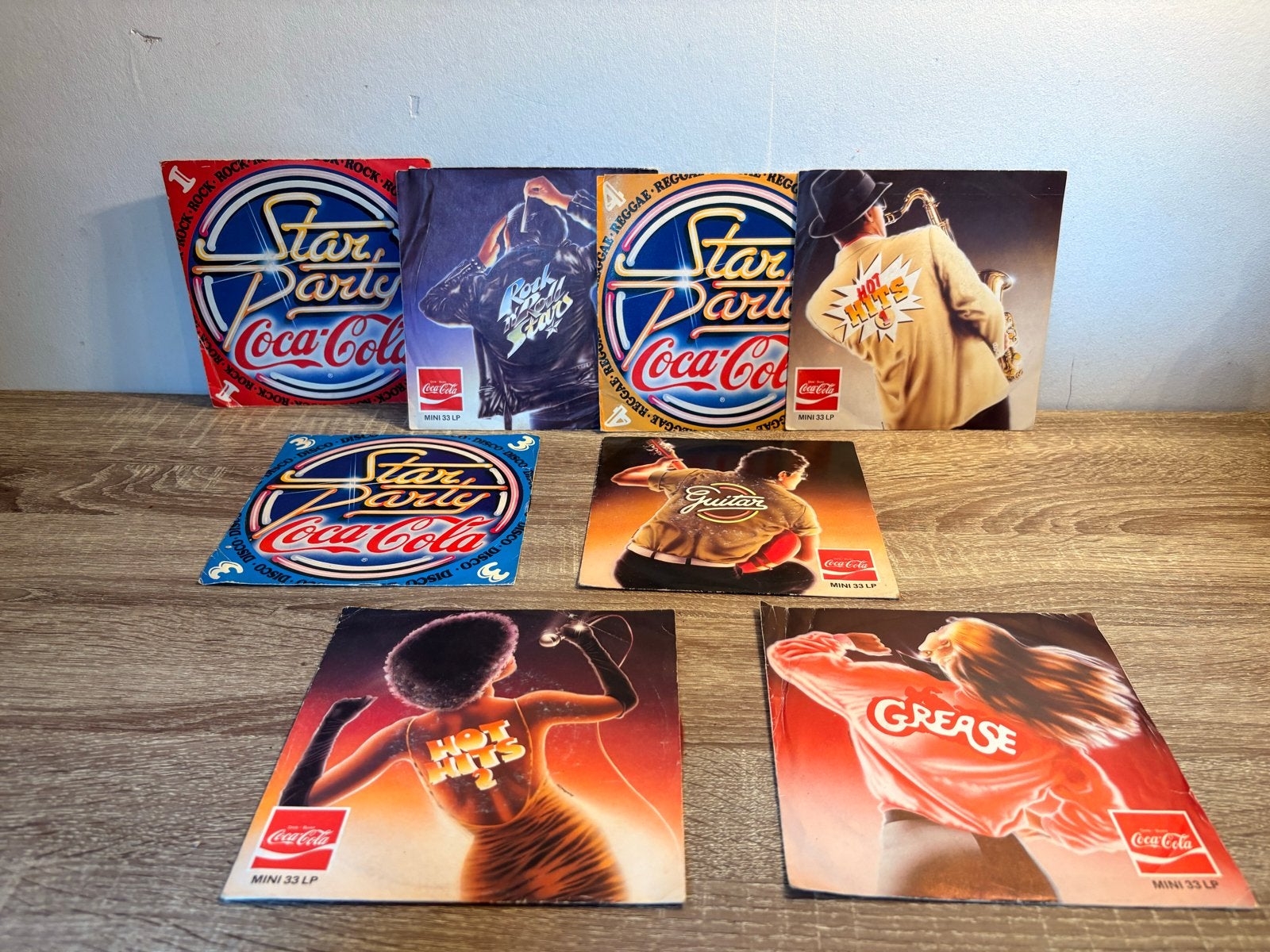 Coca-Cola Star Party Mini 33 LP Collectie (6 stuks), Cd's en Dvd's, Vinyl Singles, Gebruikt, 7 inch, Ophalen of Verzenden, Complilatie