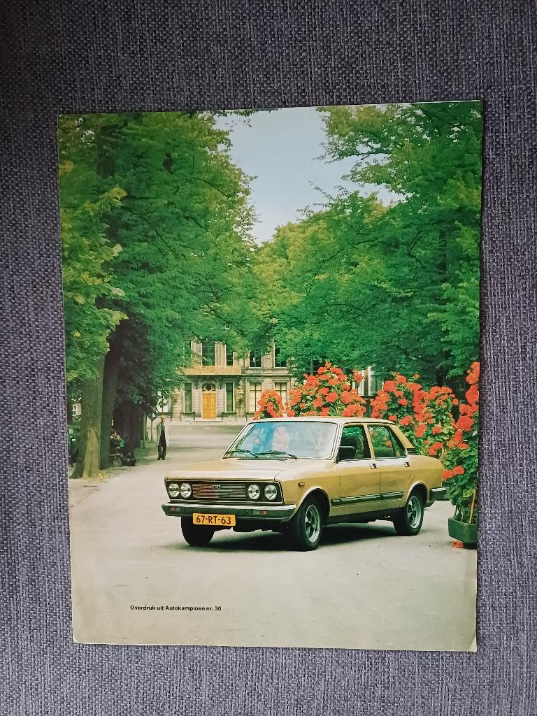 Fiat, Boeken, Auto's | Folders en Tijdschriften, Ophalen of Verzenden, Zo goed als nieuw, Overige merken, Fiat