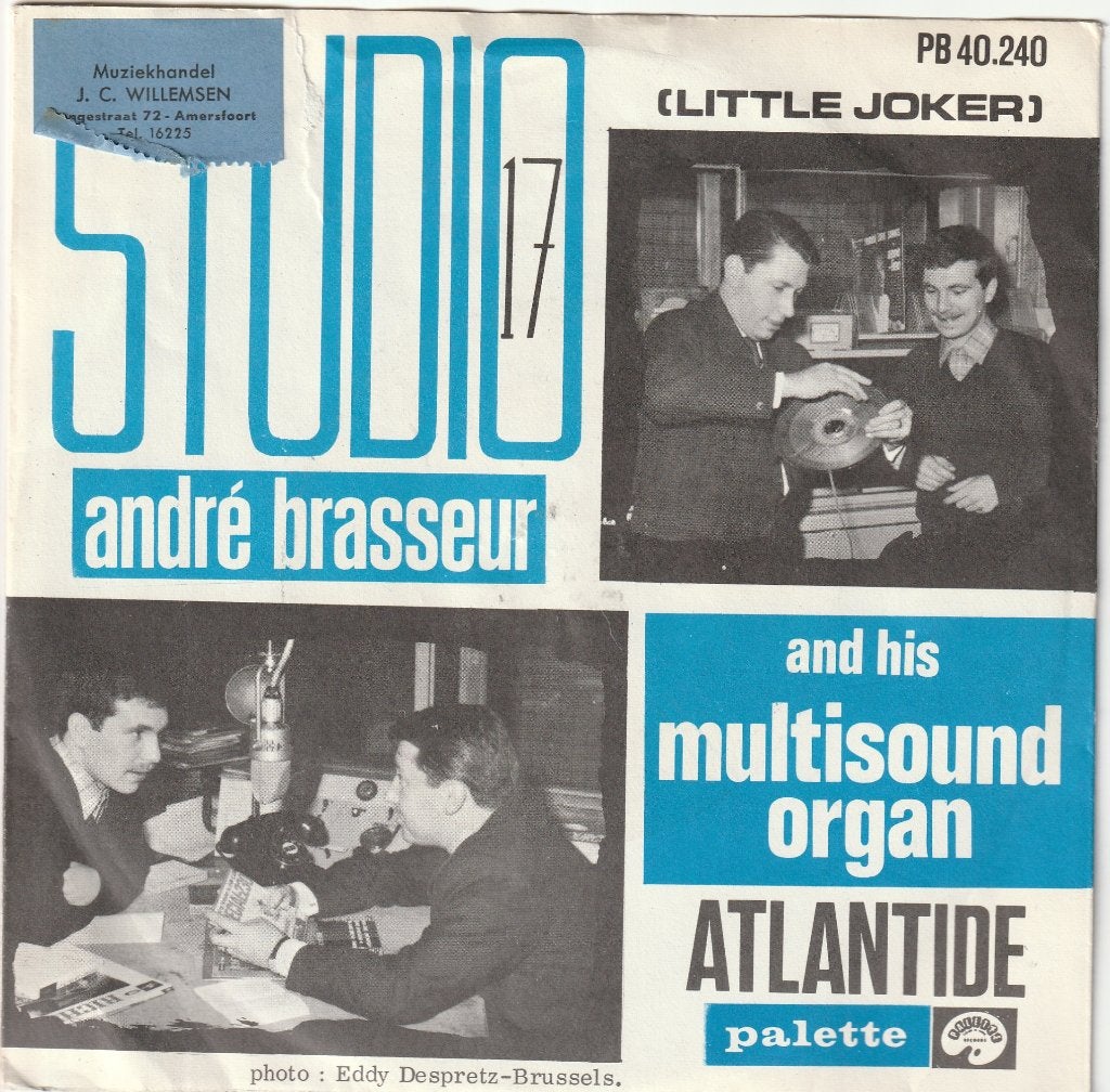 André Brasseur - Studio 17 & Atlantide -Radio en DJ tune 60s, Ophalen, Gebruikt