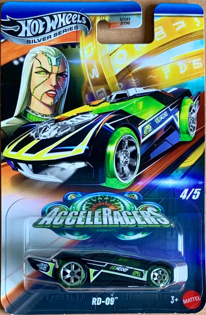 RD-09 - Hot Wheels Silver Series [AcceleRacers 4/5] New, Ophalen of Verzenden, Nieuw, Auto