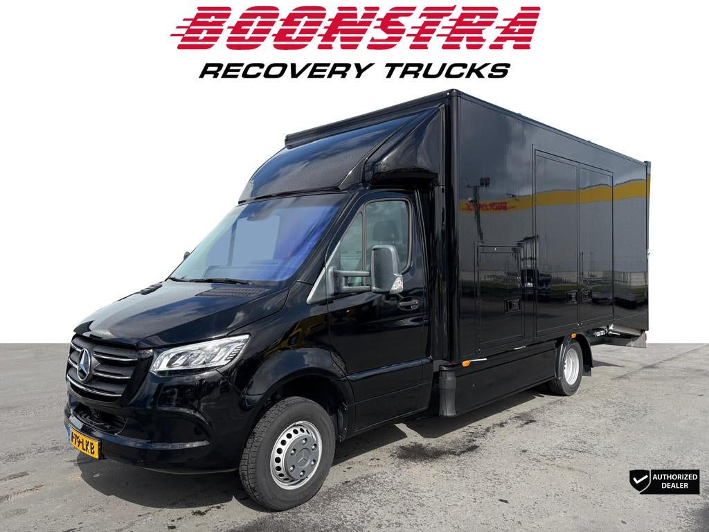 Mercedes-Benz Sprinter 519 CDI CAZOO Sportwagentransporter A, Auto's, Bestelauto's, Automaat, Gebruikt, Euro 6, Zwart