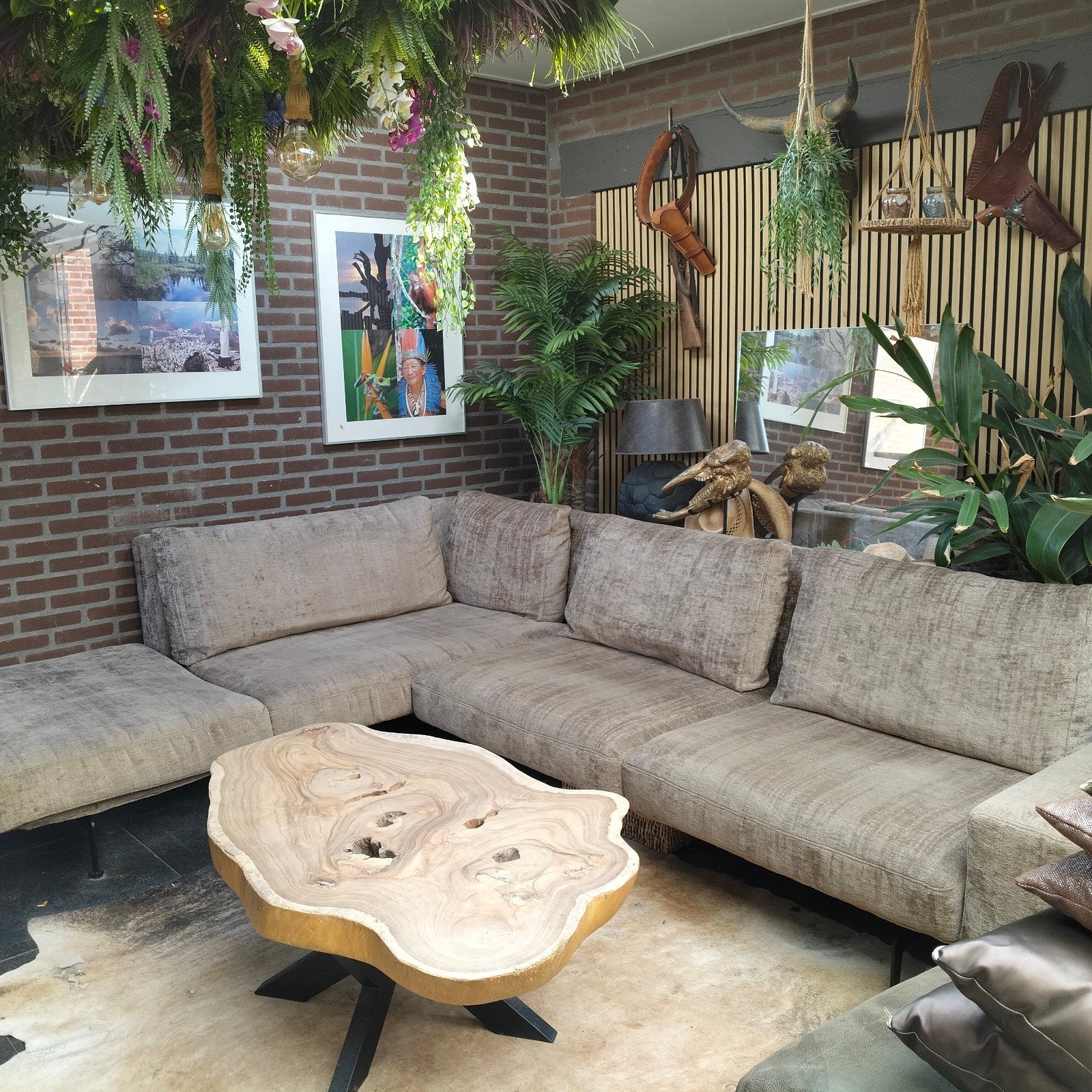 Hoekbank Passepartout Zico Design - Comfort en Stijl, Huis en Inrichting, Banken | Bankstellen, Ophalen, Modern, Comfortabel, Gebruikt