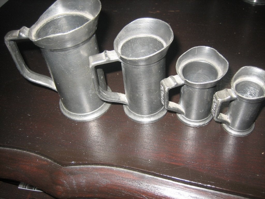 tinnen kannetjes, Antiek en Kunst, Ophalen of Verzenden
