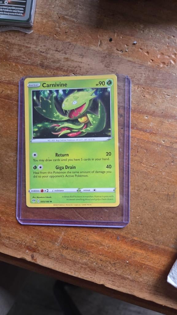 Carnivine, Verzenden, Nieuw, Losse kaart