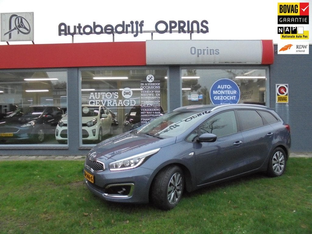 Kia Cee'd Sportswagon 1.0 T-GDi Design Edition 5drs Incl Bov, Auto's, Kia, 12 maanden, Gebruikt, Euro 6, Blauw