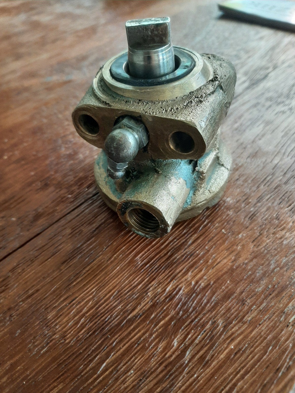 Bronzen  koelwater impellerpompje, Ophalen of Verzenden, Overige materialen, Overige merken
