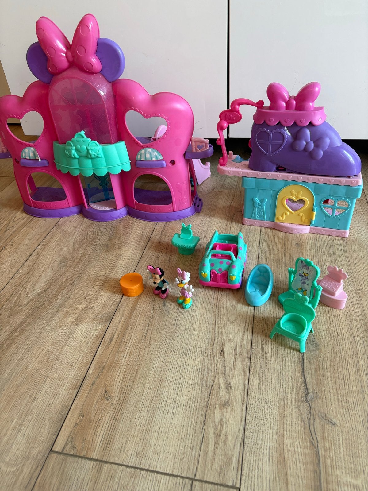 Mattel Minnie Mouse Speelset met Accessoires, Ophalen of Verzenden, Mickey Mouse, Gebruikt, Overige typen