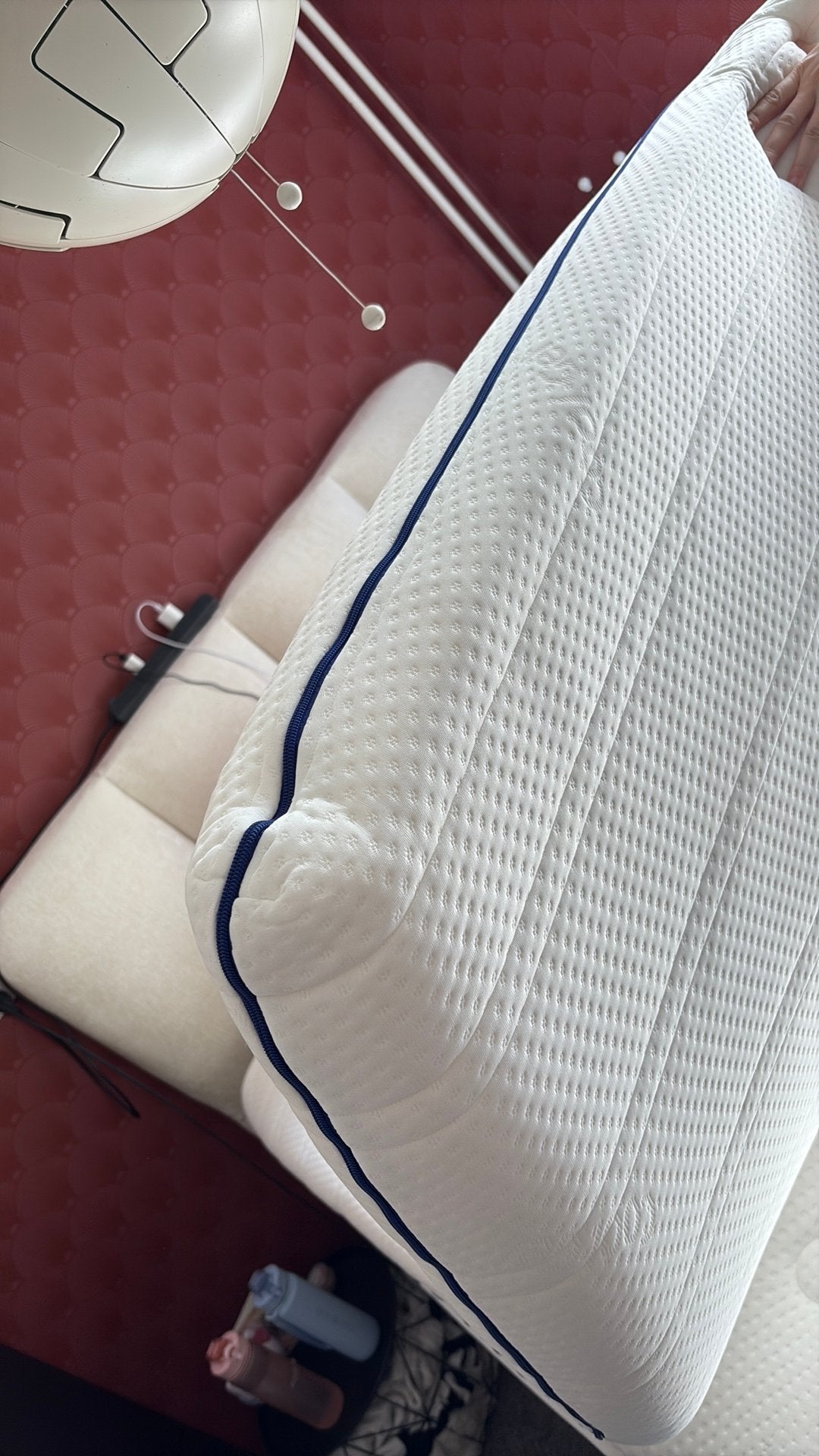 Riva Topdekmatras Nasa Traagschuim met Koudschuim Deluxe, Ophalen of Verzenden, Nieuw, Tweepersoons, Matras