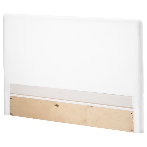 Arnavik hoofdbord 160 cm voor IKEA Dunvik boxspring, Ophalen, Beige, Tweepersoons, Zo goed als nieuw