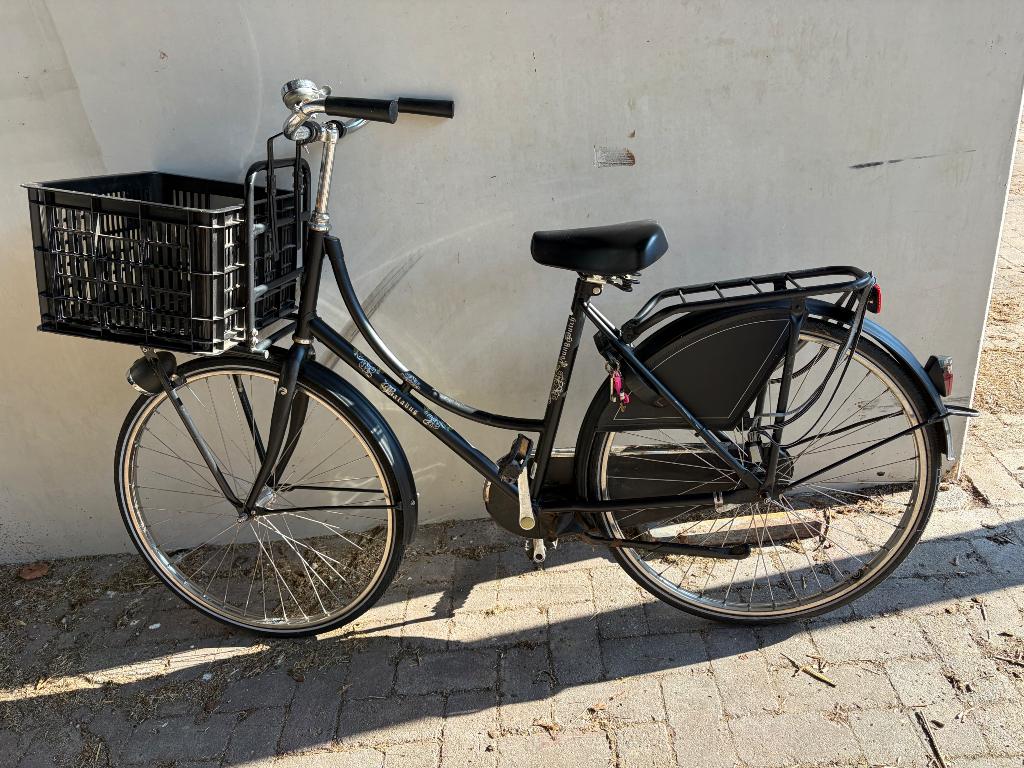 Meisjesfiets, Ophalen, Gebruikt, Terugtraprem, 24 inch